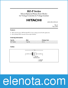 Hitachi HZ13CP datasheet
