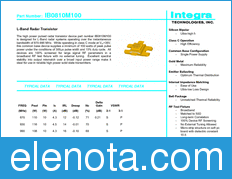 INTEGRA TECHNOLOGIES IB0810M100