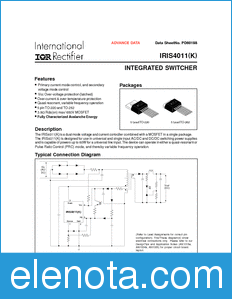 International Rectifier IRIS4011(K) datasheet