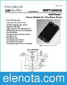 International Rectifier IRPT2060A datasheet