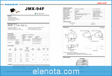 Ningbo Huaguan Electronics JMX-94F datasheet