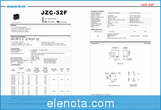 Ningbo Huaguan Electronics JZC-32F datasheet