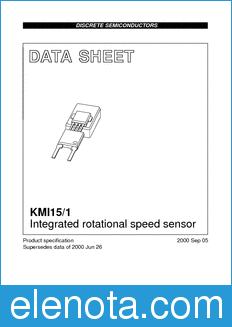 Philips KMI15/1 datasheet