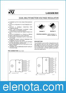 STMicroelectronics L4936N datasheet