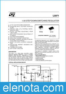 STMicroelectronics L5971D datasheet