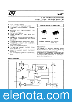 STMicroelectronics L6377D datasheet