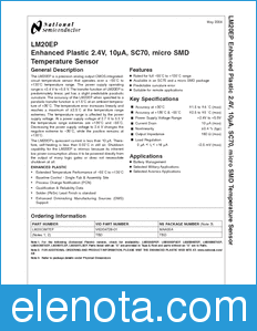 National Semiconductor LM20EP datasheet