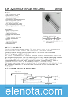 HTC LM2950 datasheet