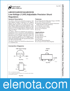 National Semiconductor LMV431 datasheet