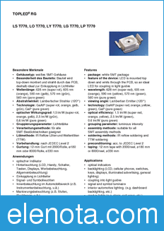 Infineon LST770-J2L1-1 datasheet