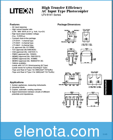 Lite-On Technology LTV-8141 datasheet