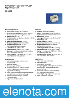Infineon M676-K1L2 datasheet