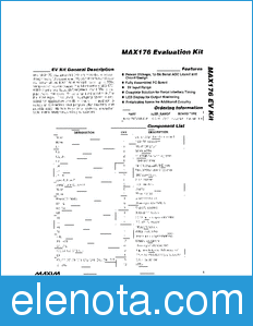 Maxim MAX176EVKIT datasheet