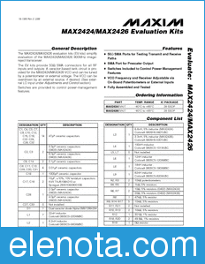 Maxim MAX2424 datasheet