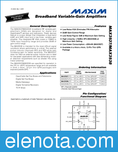 Maxim MAX3537 datasheet