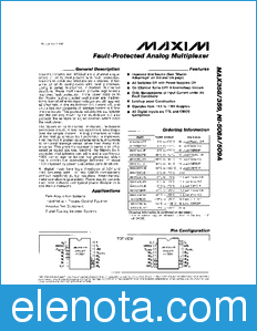 Maxim MAX358 datasheet