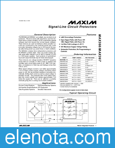 Maxim MAX366 datasheet