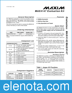 Maxim MAX4142 datasheet