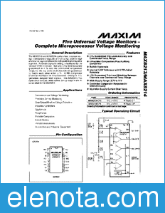 Maxim MAX8213 datasheet