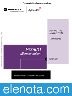 Freescale MC68HC11P2 datasheet