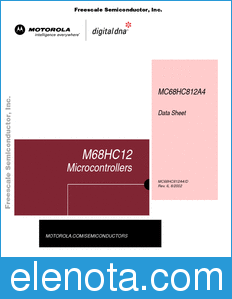 Freescale MC68HC812A4 datasheet