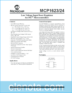 Microchip Technology MCP1624 datasheet