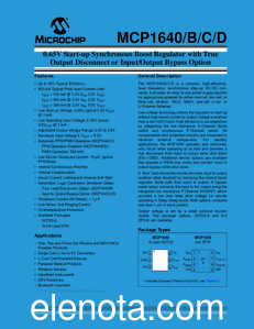Microchip Technology MCP1640 datasheet