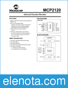 Microchip MCP2120 datasheet