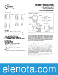 Infineon MCT270 datasheet