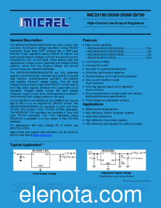 MIRCEL MIC29500 datasheet