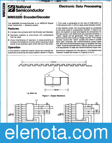 National Semiconductor MM5320