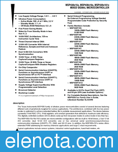 Texas Instruments MSP430F155IPM
