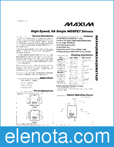 Maxim MXT429 datasheet