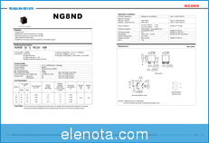Ningbo Huaguan Electronics NG8ND datasheet