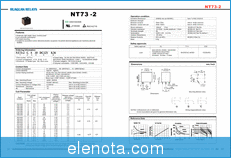 Ningbo Huaguan Electronics NT73-2 datasheet