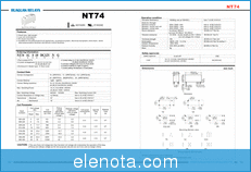 Ningbo Huaguan Electronics NT74 datasheet