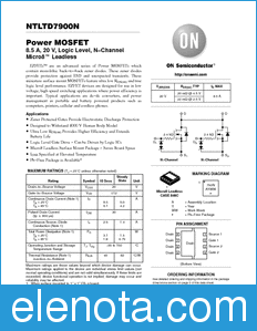 ON Semiconductor NTLTD7900N datasheet
