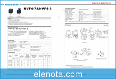 Ningbo Huaguan Electronics NVF4-7 datasheet