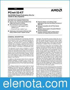 AMD PCnet-32-KT datasheet