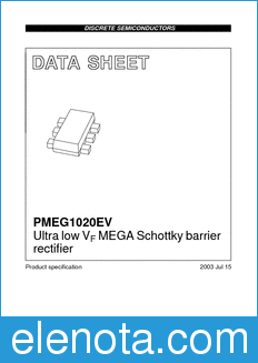 Philips PMEG1020EV datasheet