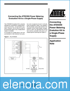 Atmel Power Metering - Application Notes datasheet