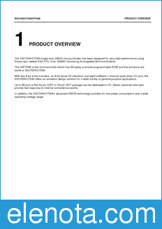 Samsung S3C7044 datasheet