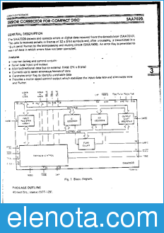 Linear Lsi SAA7020
