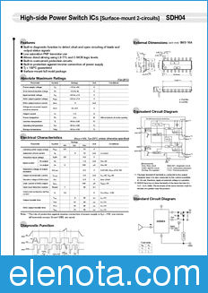 Sanken SDH04 datasheet