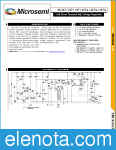 Microsemi SG117AR datasheet