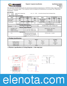 Microsemi SGE2663-3 datasheet