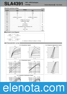 Sanken SLA4391 datasheet
