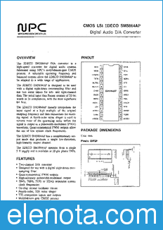 Nippon Precision Circuits SM5864AP