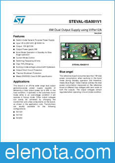 STMicroelectronics STEVAL-ISA001V1 datasheet