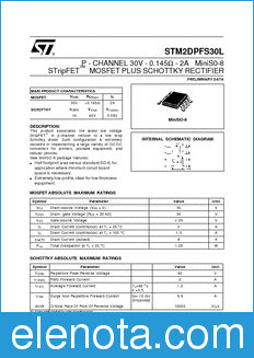 STMicroelectronics STM2DPFS30L datasheet